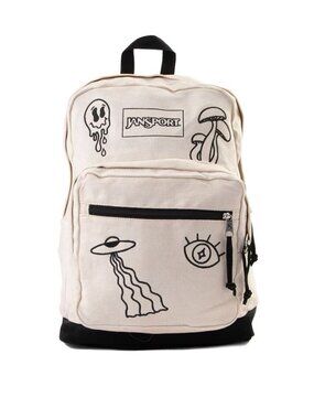 JanSport Right Pack Backpack - Natural / Epic Icons
